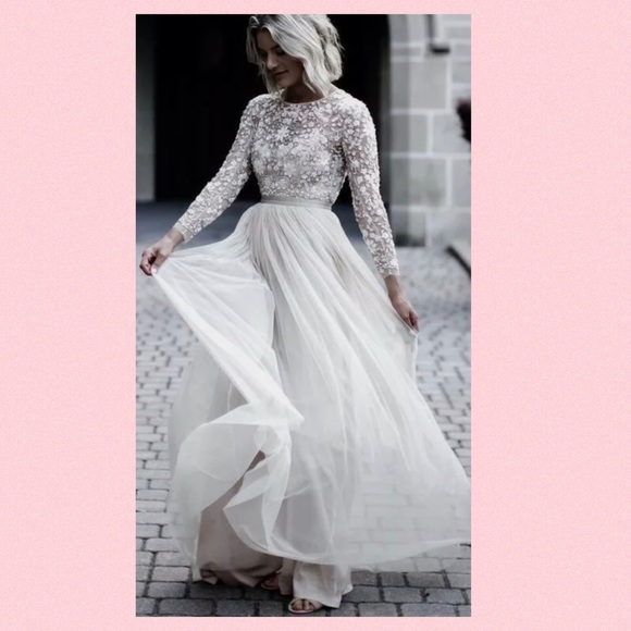 NWT Needle & Thread BHLDN Rhapsody Beaded - Picture 8 of 8